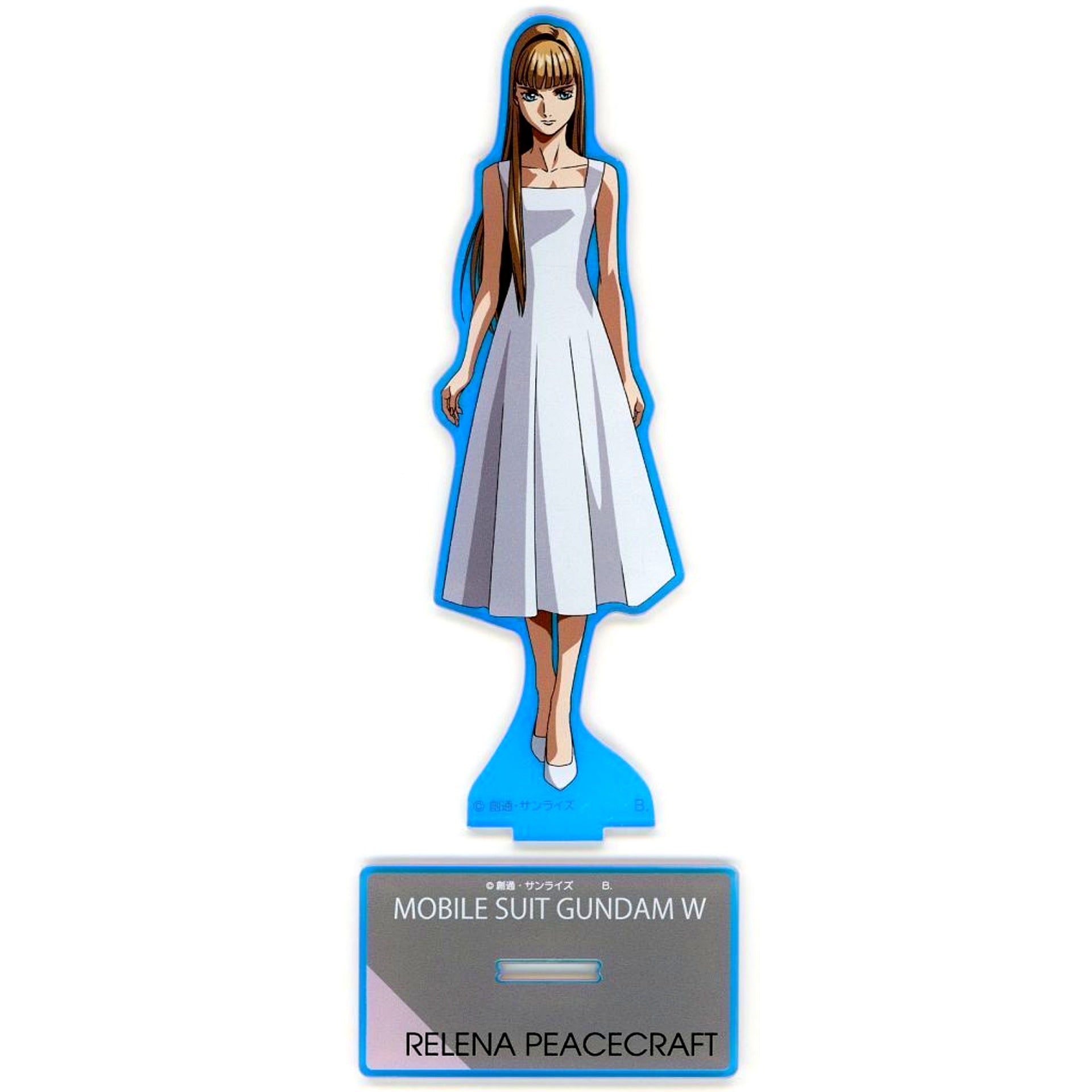Relena Darlian - One Piece Aurora Big Acrylic Stand Mobile Suit Gundam Wing [USED]