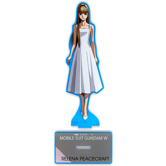 Relena Darlian - One Piece Aurora Big Acrylic Stand Mobile Suit Gundam Wing [USED]