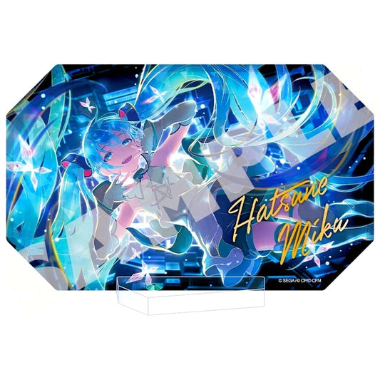 Hatsune Miku Hatsune Miku: Colorful Stage! World Link Acrylic Block Stand [USED]