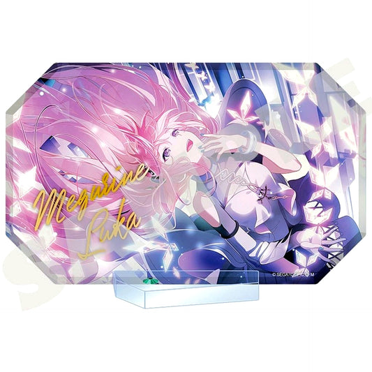 Megurine Luka World Link Acrylic Block Stand Project Sekai Colorful Stage! feat. Hatsune Miku [USED]