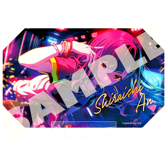 An Shiraishi World Link Acrylic Block Stand Hatsune Miku: Colorful Stage! [USED]