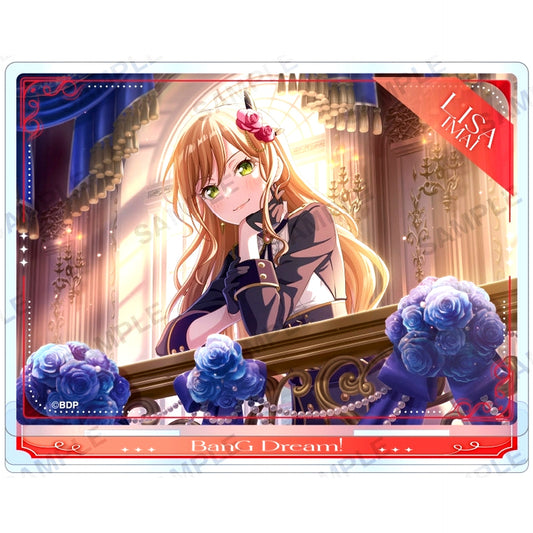 Lisa Imai BanG Dream! Girls Band Party! Roselia Plate Acrylic Stand Vol. 1 [USED]