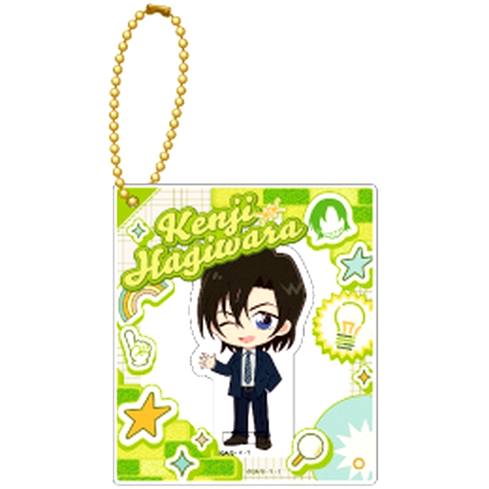 Kenji Hagiwara Detective Conan Acrylic Stand with Outing Case [USED]