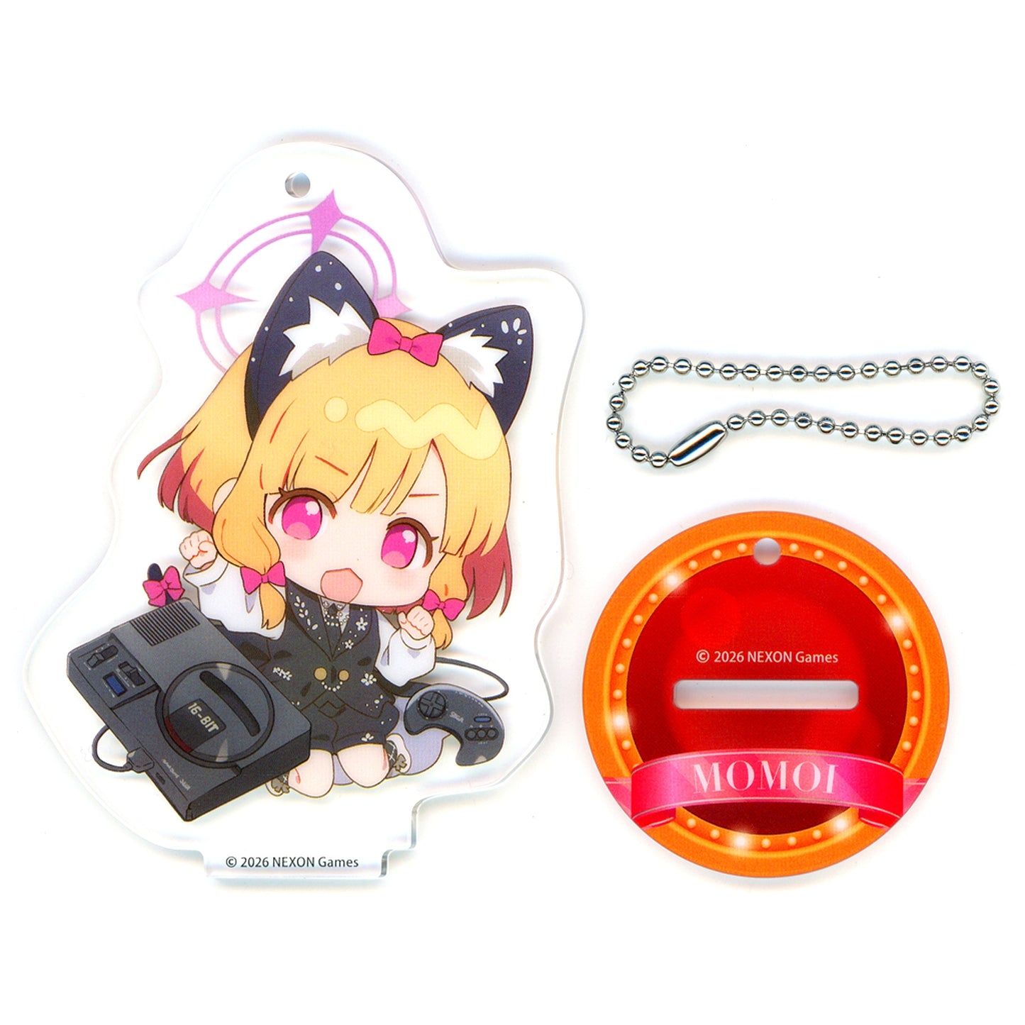 Momoi Saiba D Prize Blue Archive Acrylic Keychain Stand Sega Lucky Kuji [USED]