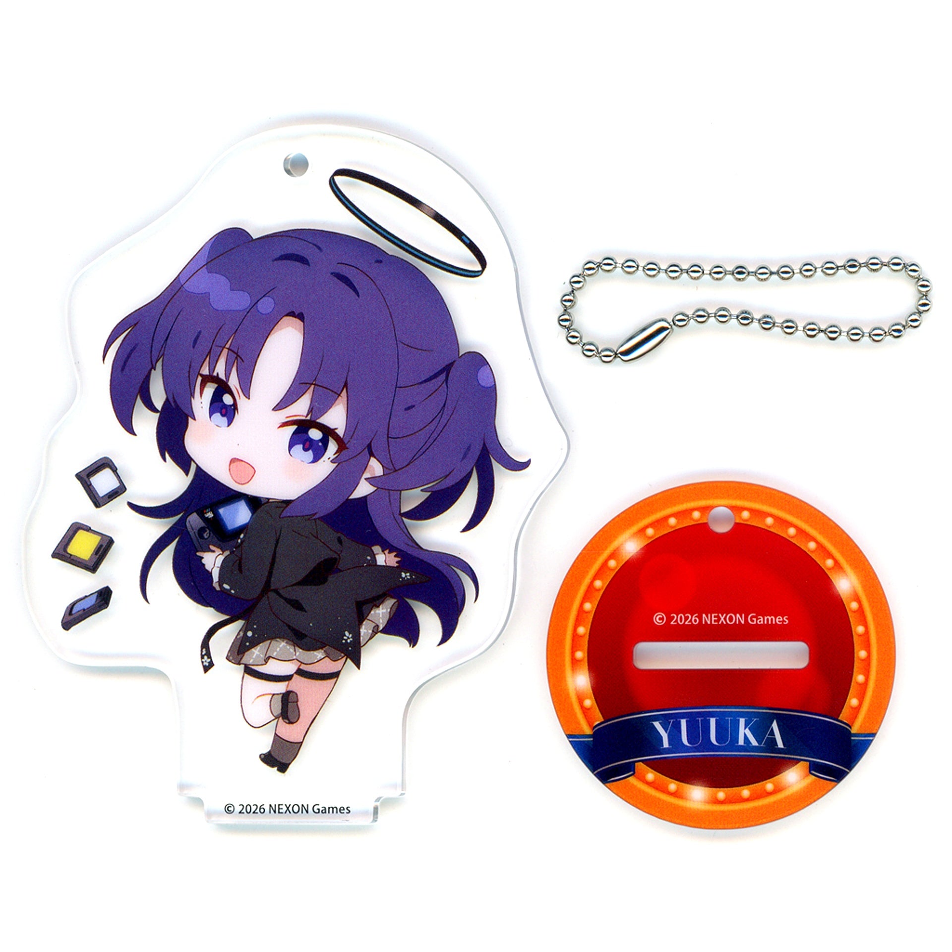 Yuuka Hayase D Prize Blue Archive Acrylic Keychain Stand Sega Lucky Kuji [USED]