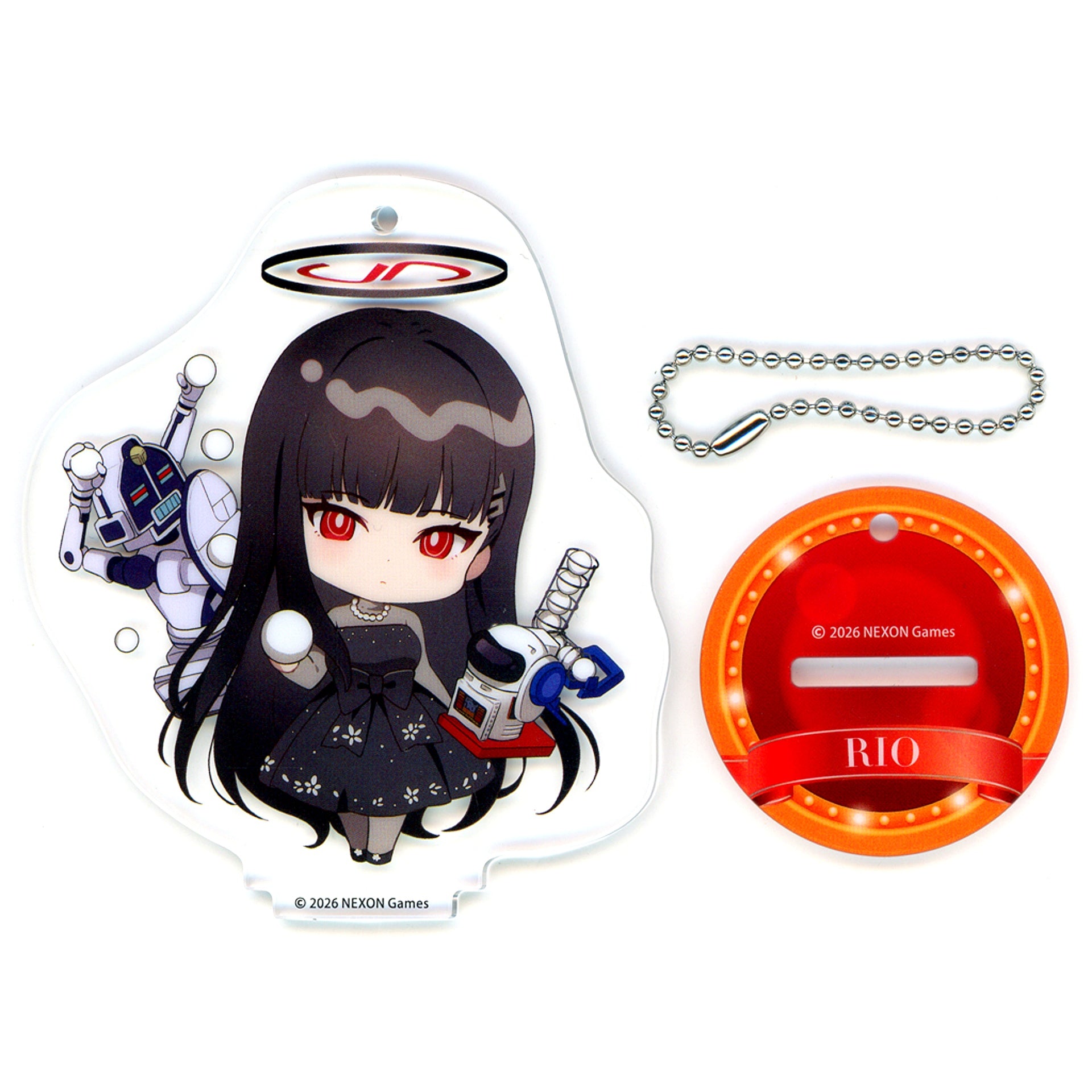 Rio Tsukatsuki D Prize Blue Archive Acrylic Keychain Stand Sega Lucky Kuji [USED]