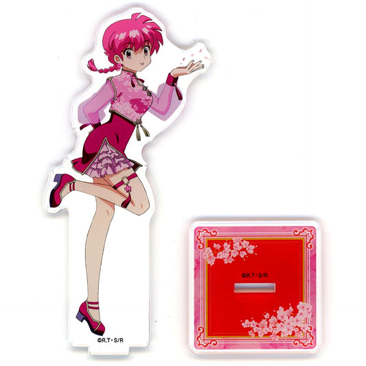 Ranma Saotome Female Prize D Acrylic Stand WEB Kuji Ranma 1/2 Part 2 Hanagoromo Style [USED]