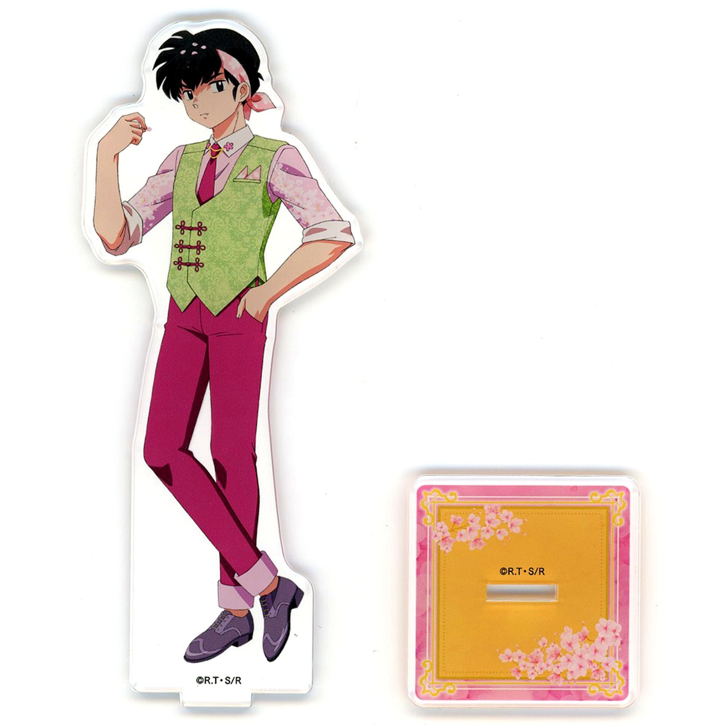 Ryoga Hibiki Prize D Ranma 1/2 Web Kuji Part 2 Hanagoromo Style Acrylic Stand [USED]