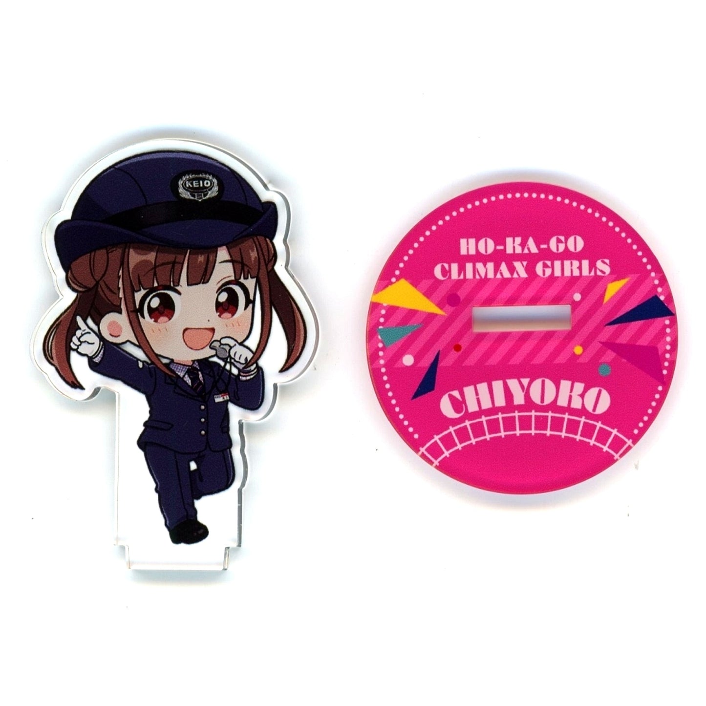 Chiyoko Sonoda Mini Character Idolmaster Shiny Colors Acrylic Stand x Keio [USED]