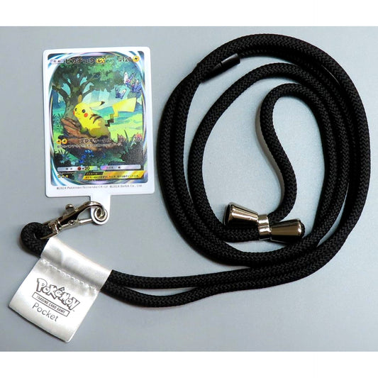 Pikachu Smartphone Shoulder Strap Pokemon Trading Card Game Pocket [USED]