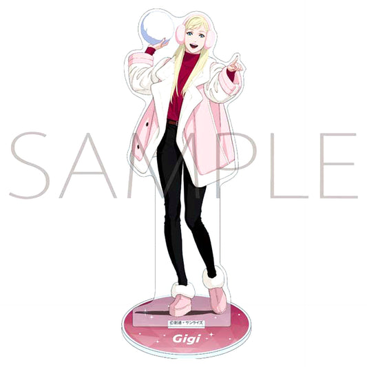 Gigi Andalucia Snow Festival Acrylic Stand Mobile Suit Gundam Hathaway Witch of Circe [USED]