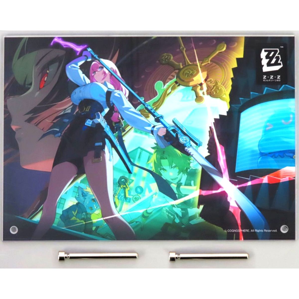 Key Visual Zenless Zone Zero Anti-Hollow Section 6 B5 Acrylic Plate [USED]