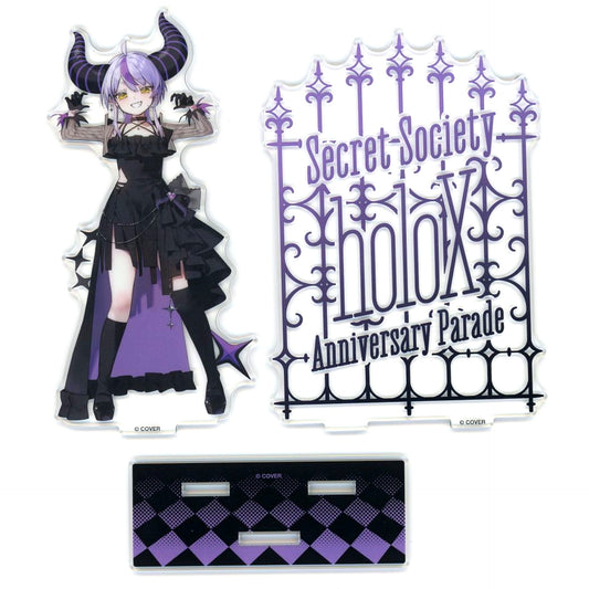 La+ Darknesss Acrylic Stand Virtual YouTuber Hololive Secret Society holoX Anniversary Parade [USED]