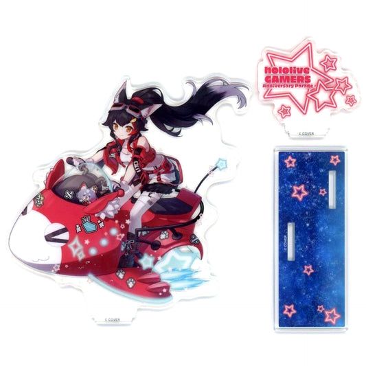 Ookami Mio Acrylic Stand Virtual YouTuber hololive GAMERS Anniversary Parade [USED]