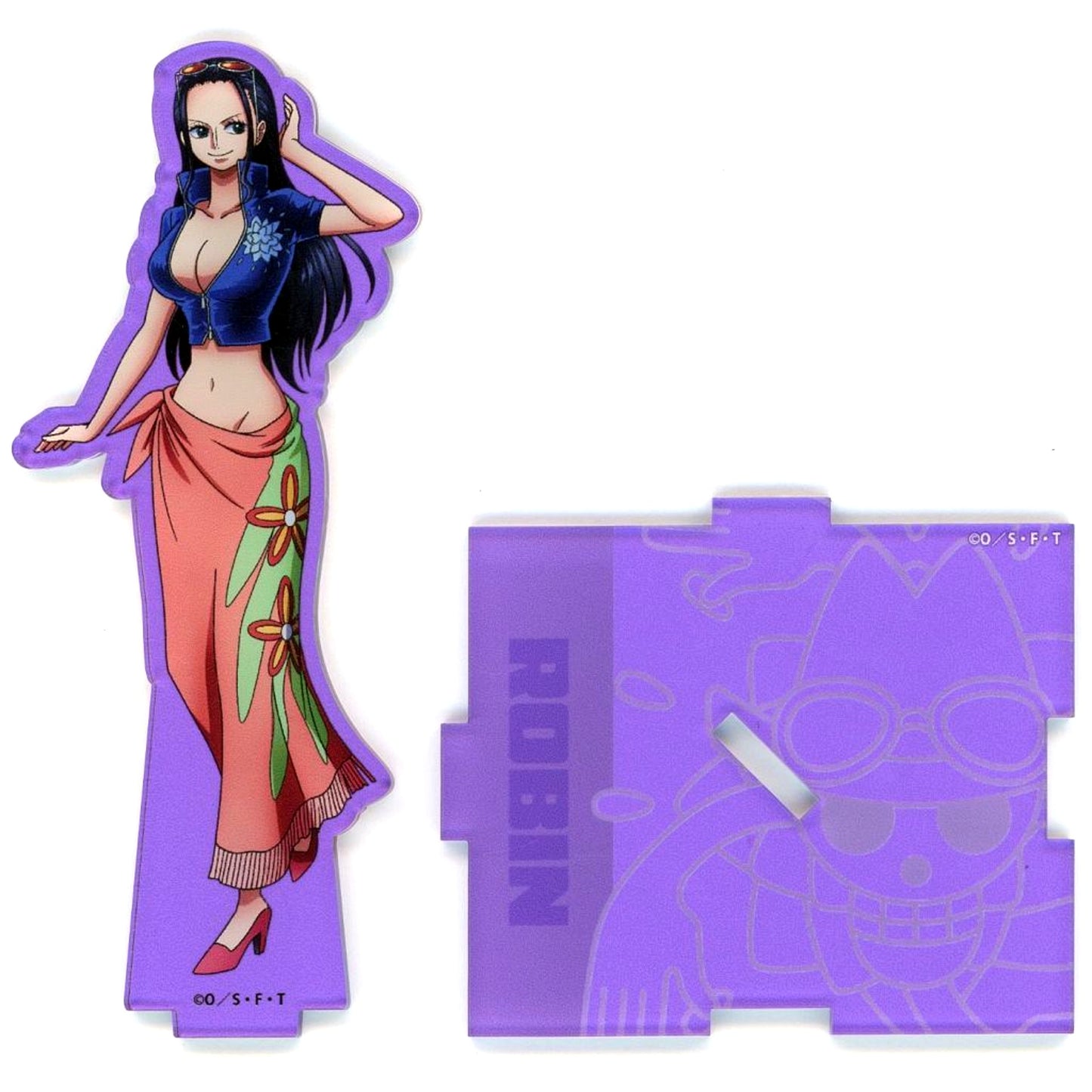 Nico Robin Connecting Color Acrylic Stand One Piece Mugiwara Store Branch Limited [USED]