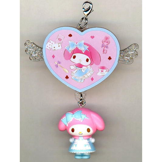 My Melody Light Blue Apron Dress Sanrio Characters My Melody 50th & Kuromi 20th Anniversary Secret Charm History A Theme Store Limited [USED]