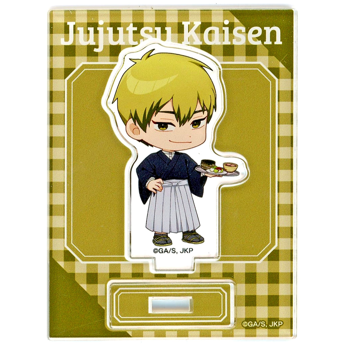 Naoya Zenin Jujutsu Kaisen x Chugai Grace Cafe Trading Acrylic Stand Mini Character Cafe Style Ver. [USED]
