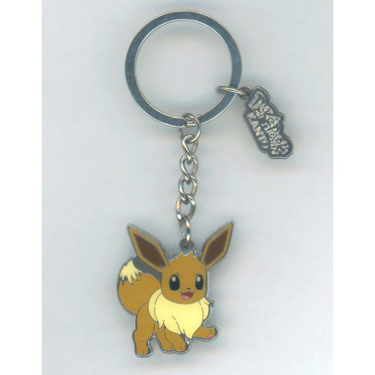 Eevee Metal Keychain Pokemon PokePark Kanto [USED]