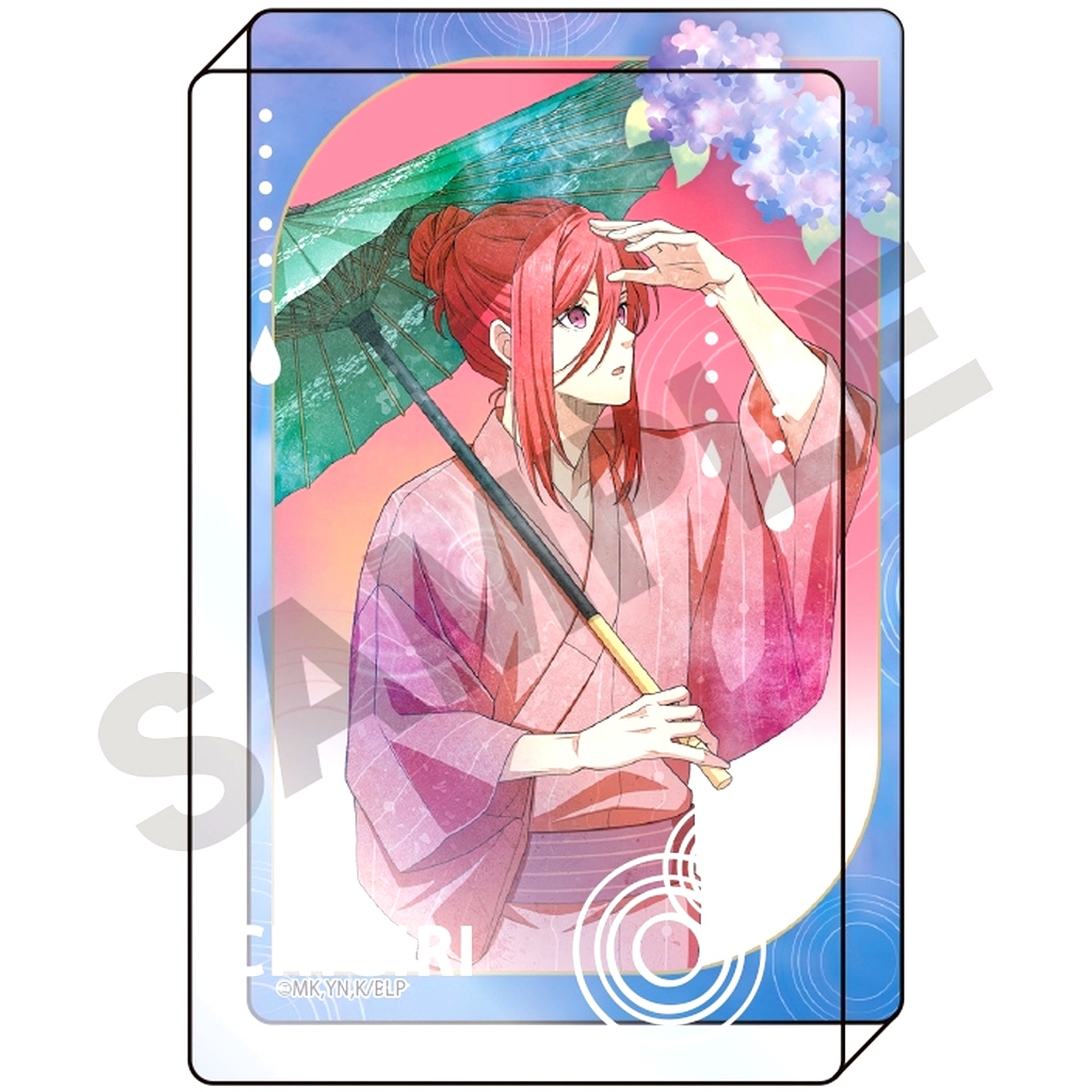 Hyoma Chigiri Samidare Nuance Color Blue Lock Acrylic Block [USED]