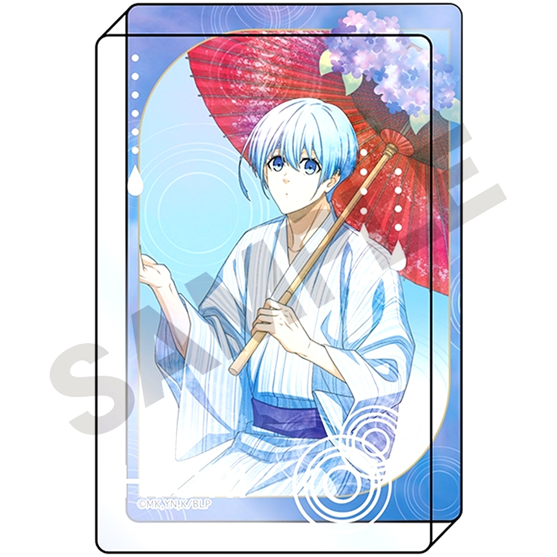 Yo Hiori Samidare Nuance Color Blue Lock Acrylic Block [USED]