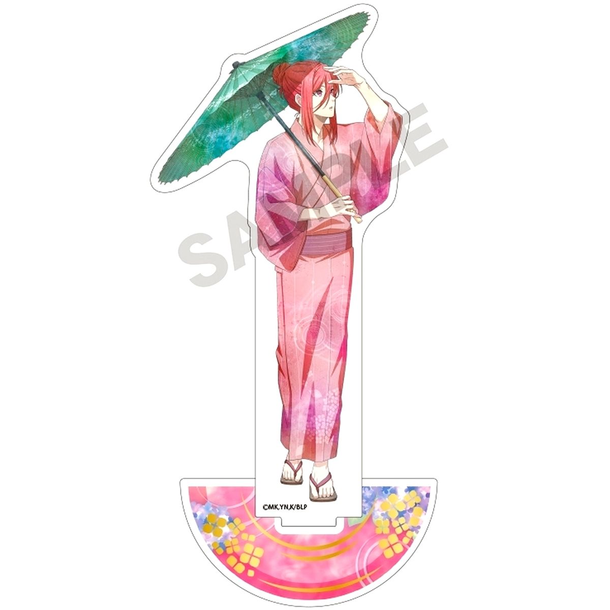 Hyoma Chigiri Foil Acrylic Stand Satsuki Samidare Nuance Color Blue Lock [USED]