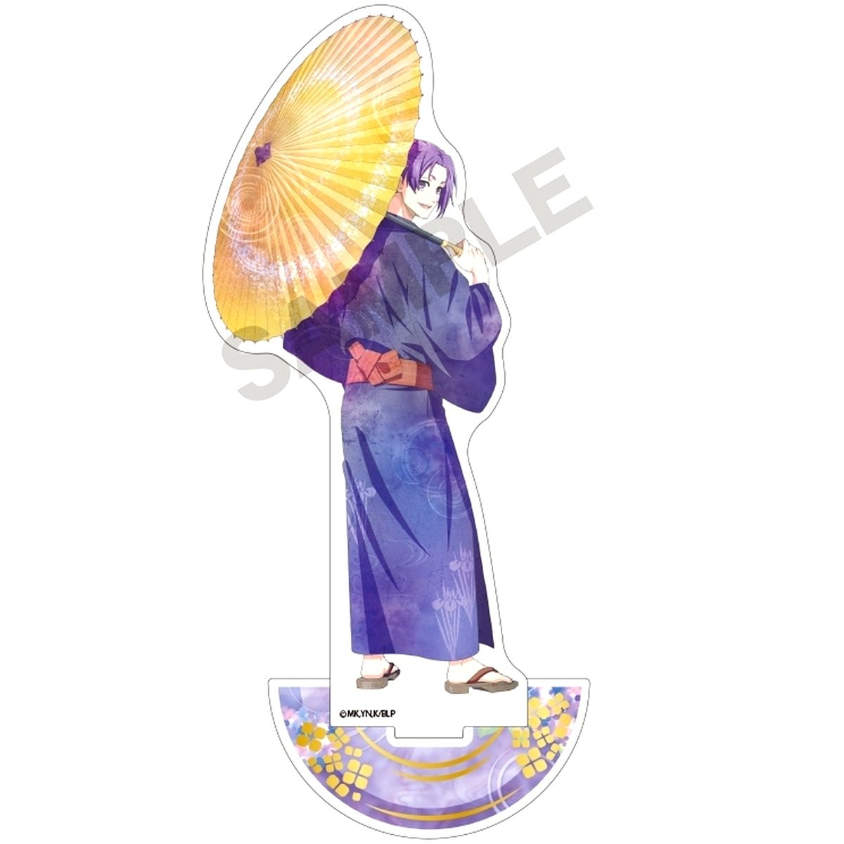 Reo Mikage Blue Lock Foil Stamped Acrylic Stand Samidare Nuance Color [USED]