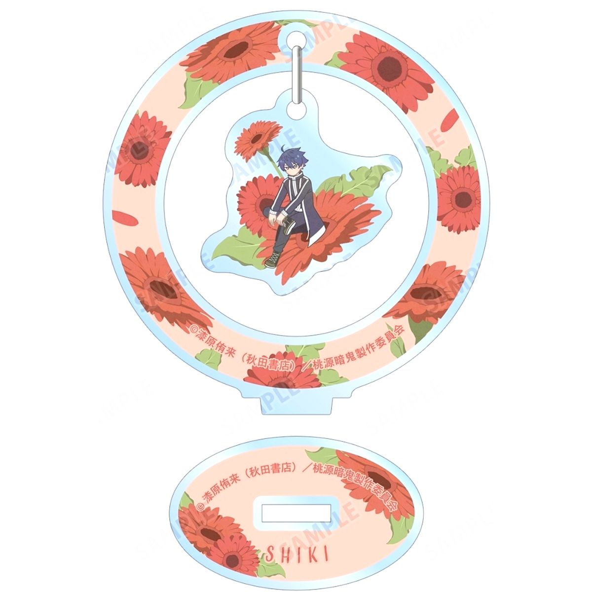 Shiki Ichinose Togen Anki: Dark Demon of Paradise Trading Botania Swaying Acrylic Stand [USED]