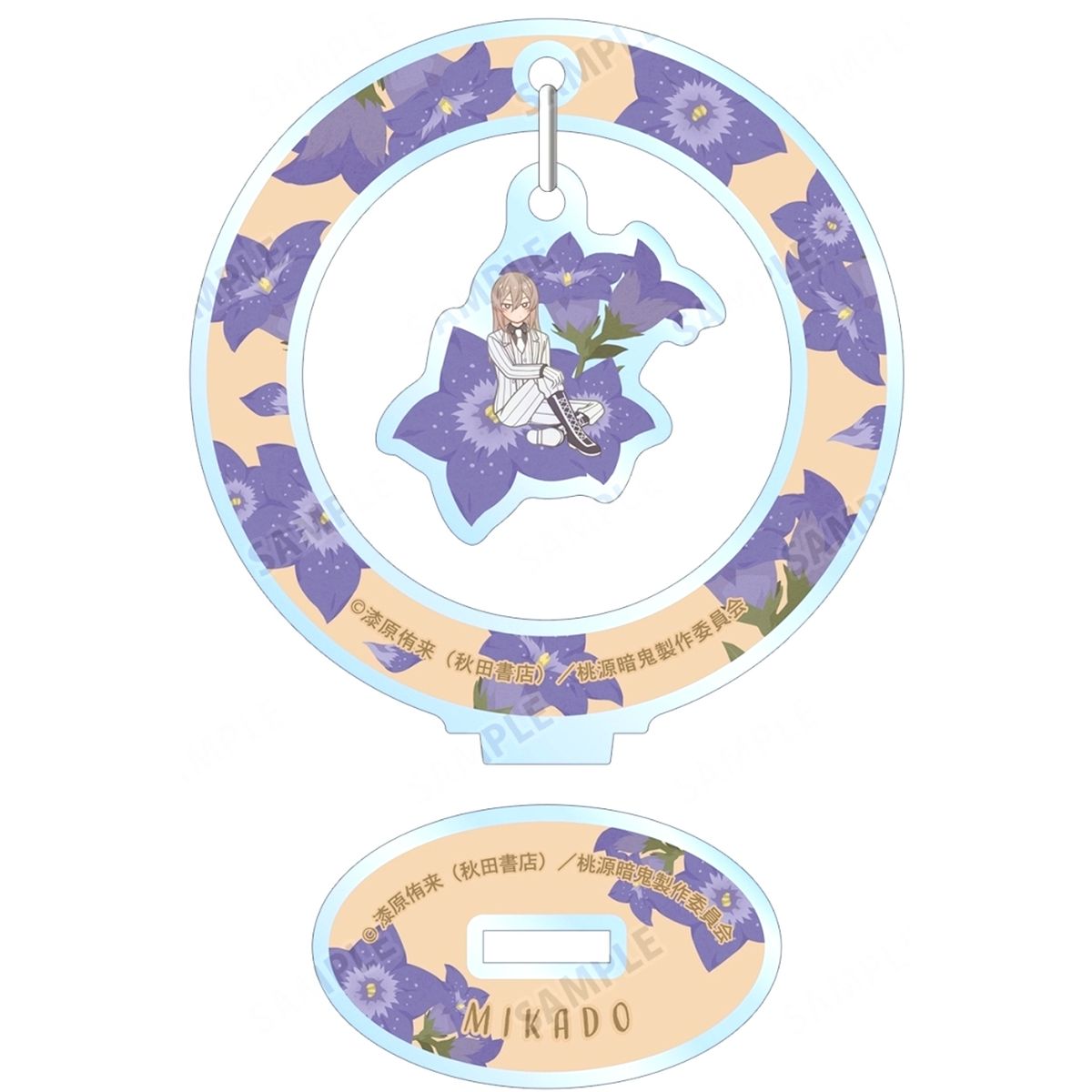 Mikado Momodera Togen Anki: Dark Demon of Paradise Trading Botania Swaying Acrylic Stand [USED]