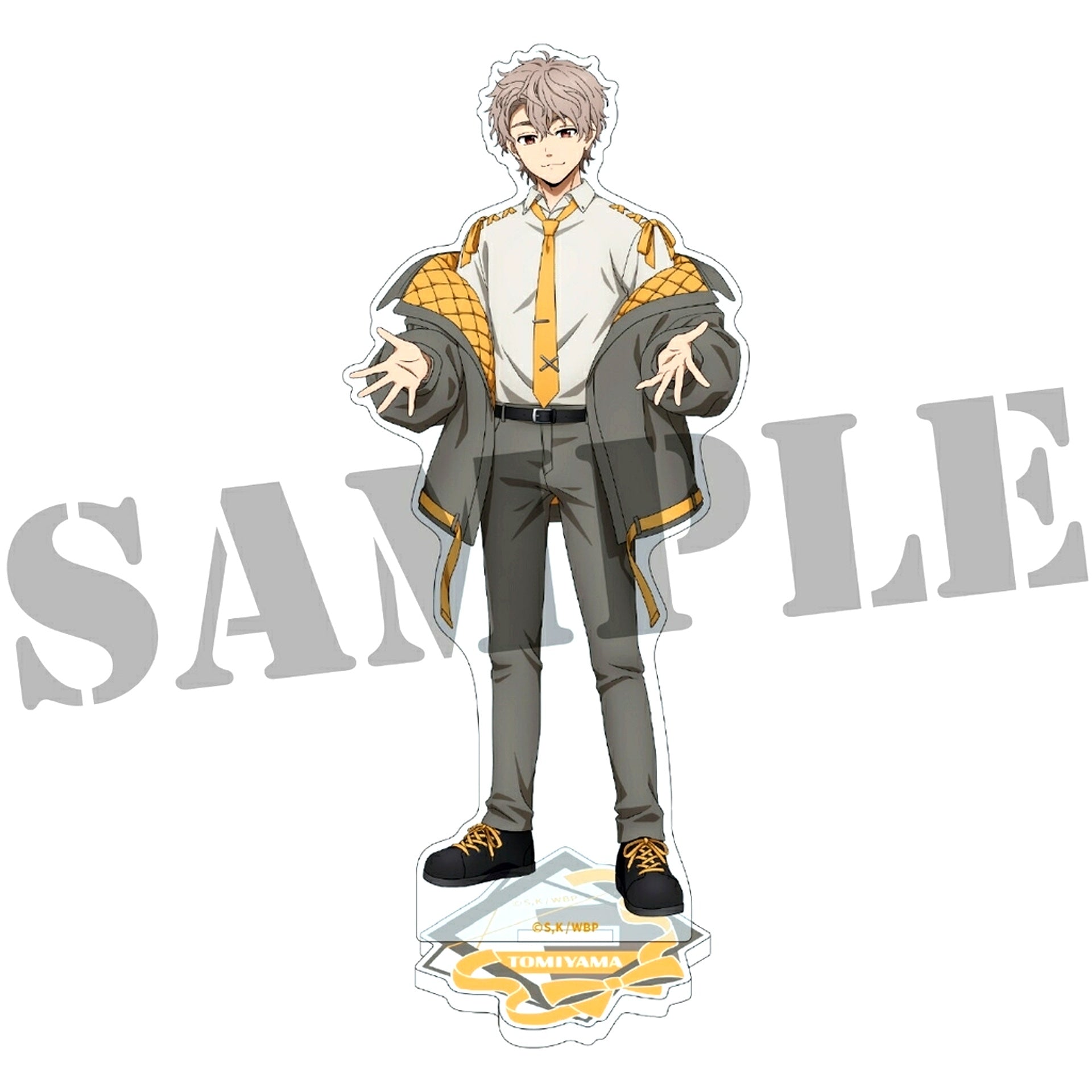 Choji Tomiyama Acrylic Stand Mode Ruban Ver WIND BREAKER [USED]