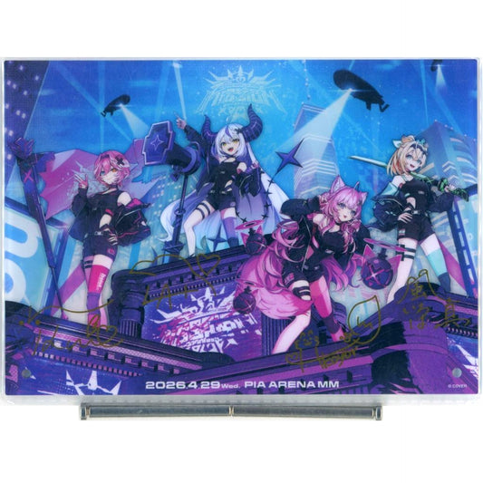 Secret Society holoX Acrylic Panel Virtual YouTuber hololive Secret Society holoX Live 2026 First MISSION [USED]