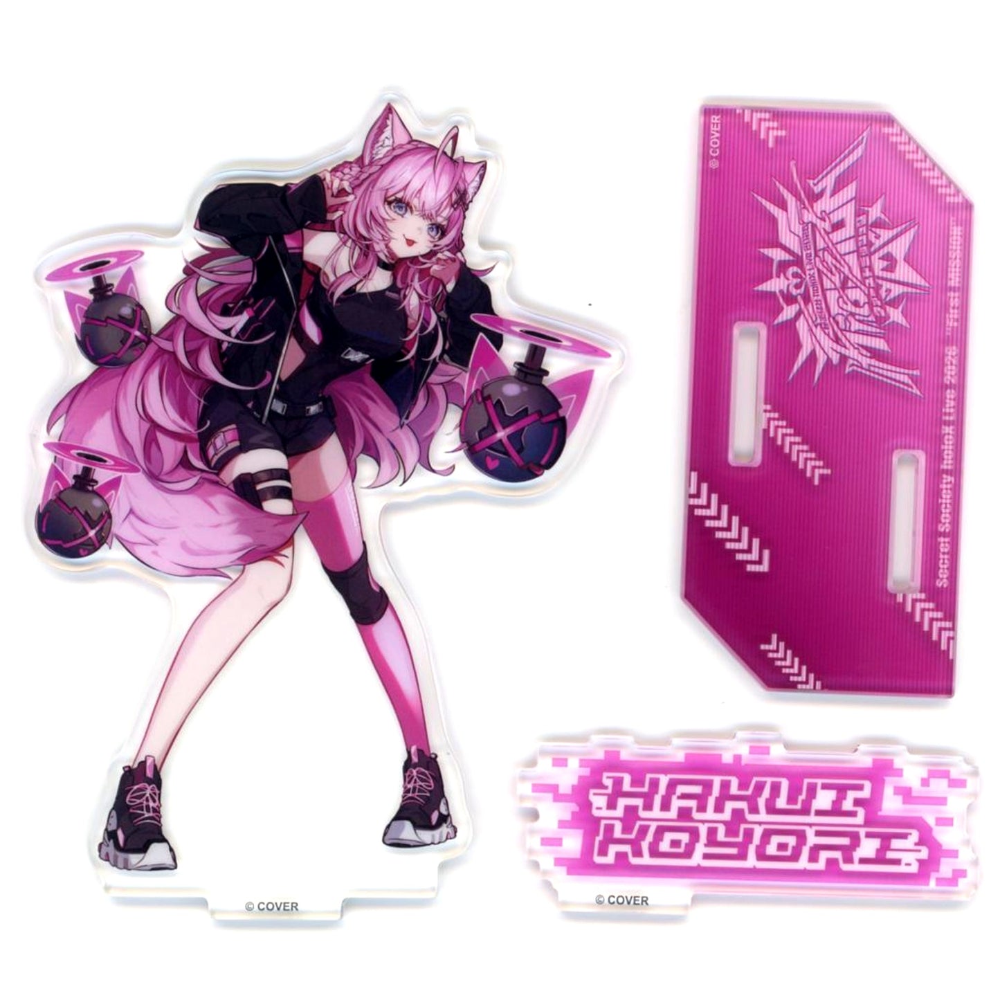 Hakui Koyori Acrylic Stand Virtual YouTuber hololive Secret Society holoX Live 2026 First MISSION [USED]