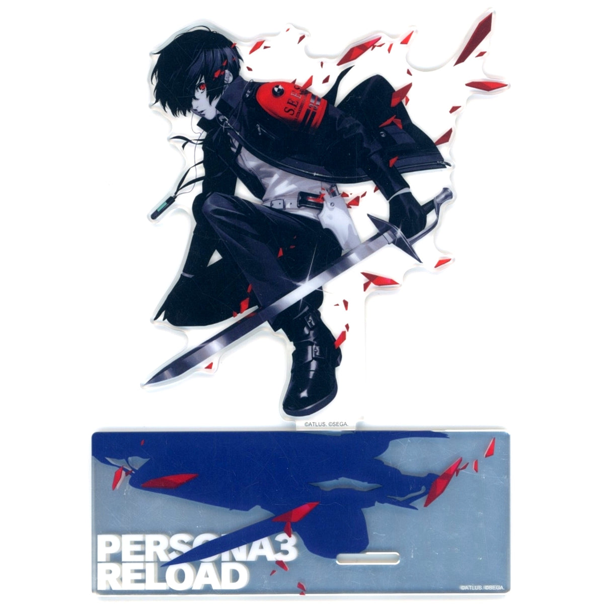 Protagonist Key Visual Persona 3 Reload Acrylic Stand Switch 2 Edition Release Commemoration Goods [USED]
