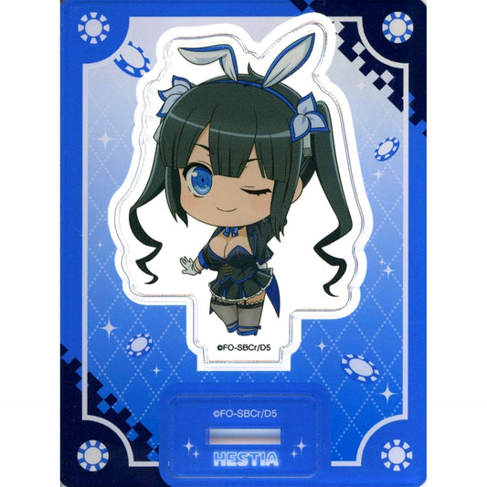Hestia Is It Wrong to Try to Pick Up Girls in a Dungeon? V Mini Character Acrylic Mascot x RED TOKYO TOWER [USED]
