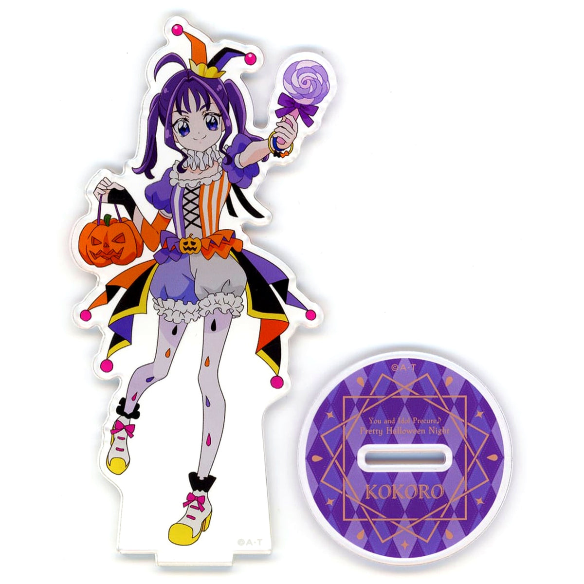 Kokoro Shiu Pretty Halloween Night Kimi to Idol Precure Acrylic Stand [USED]