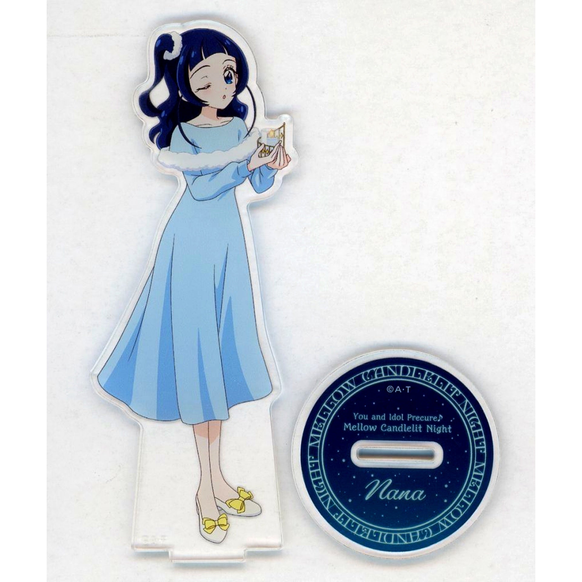 Nana Sokaze Kimi to Idol Precure Acrylic Stand Mellow Candlelit Night [USED]