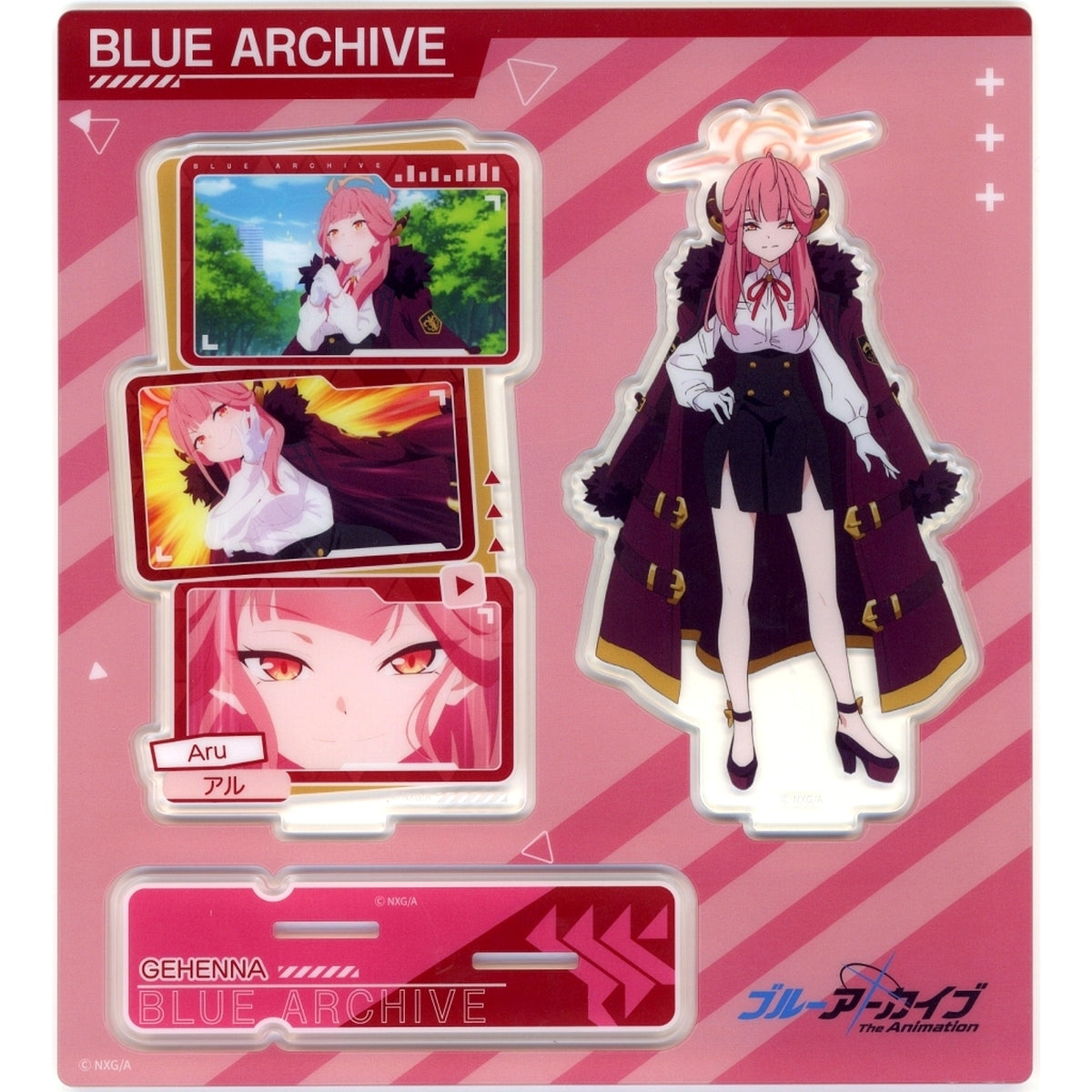 Rikuhachima Aru Acrylic Stand Blue Archive the Animation [USED]