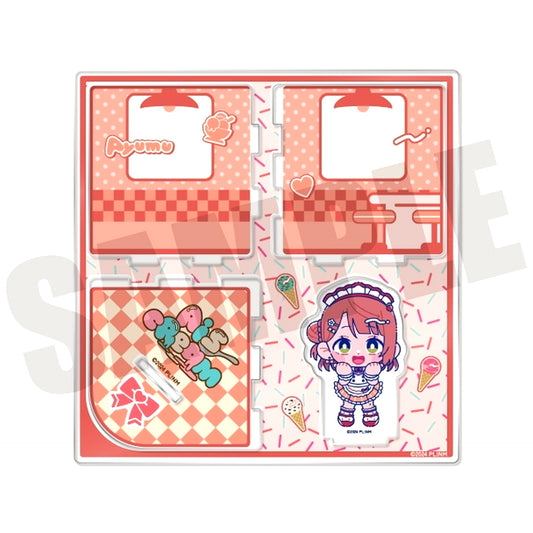 Ayumu Uehara (AiScReam) B. New Retro Acrylic Diorama Love Live! Series [USED]