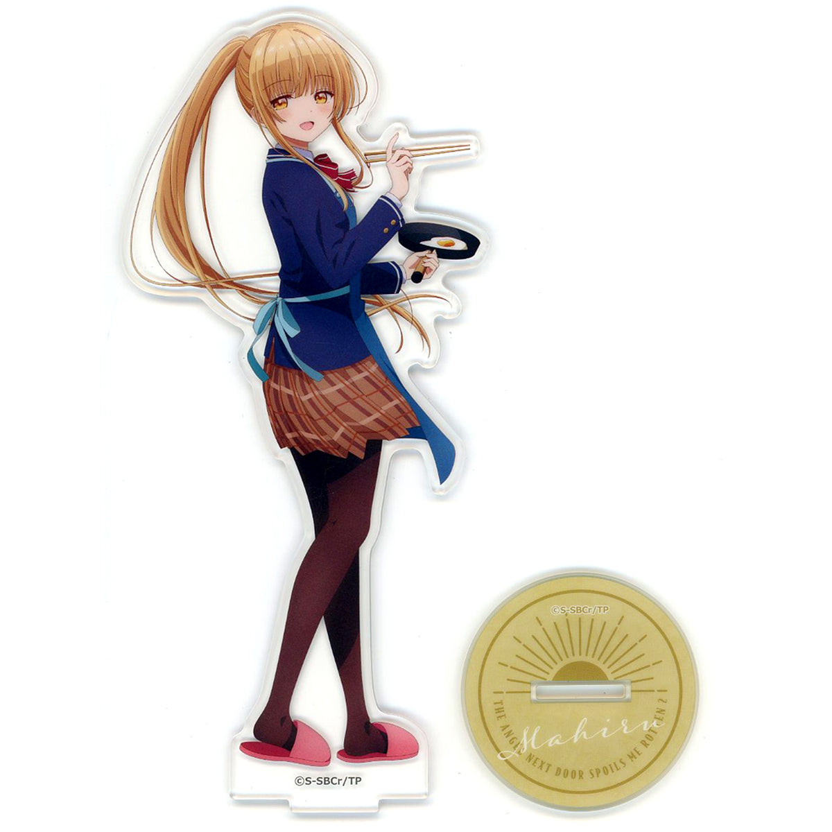 Mahiru Shiina Breakfast Prize C KujiQ The Angel Next Door Spoils Me Rotten 2 Morning Moment Acrylic Stand [USED]