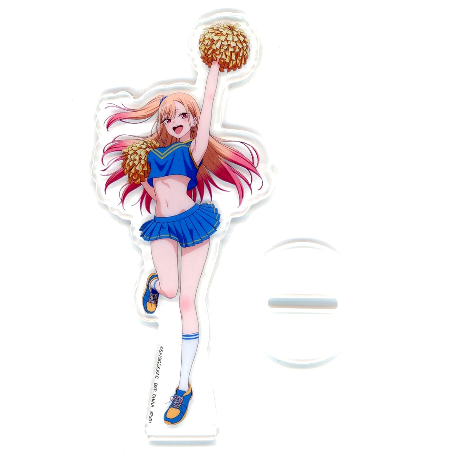 Marin Kitagawa Cheerleader Ver. Illustration E Prize Ichiban Kuji TV Anime My Dress-Up Darling Season 2 Acrylic Stand [USED]