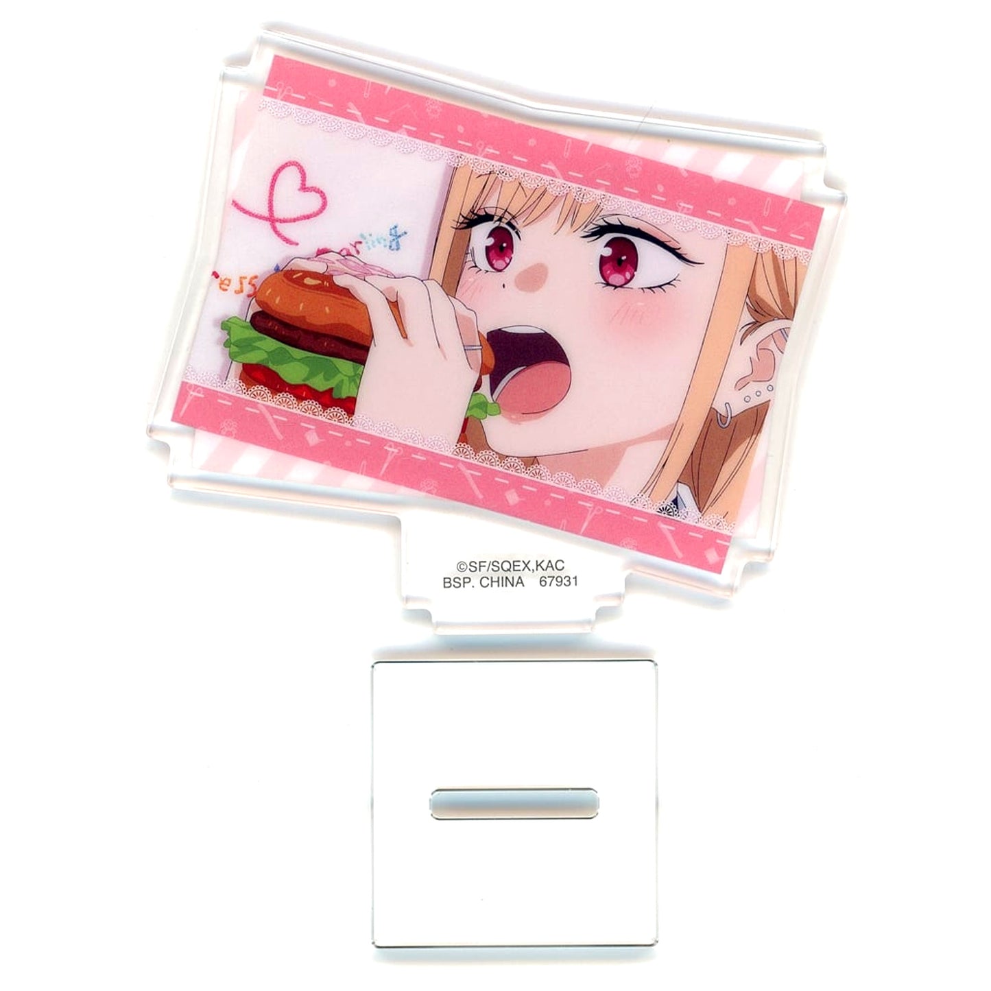 Marin Kitagawa Hamburger F Prize Ichiban Kuji TV Anime My Dress-Up Darling Season 2 Acrylic Stand [USED]