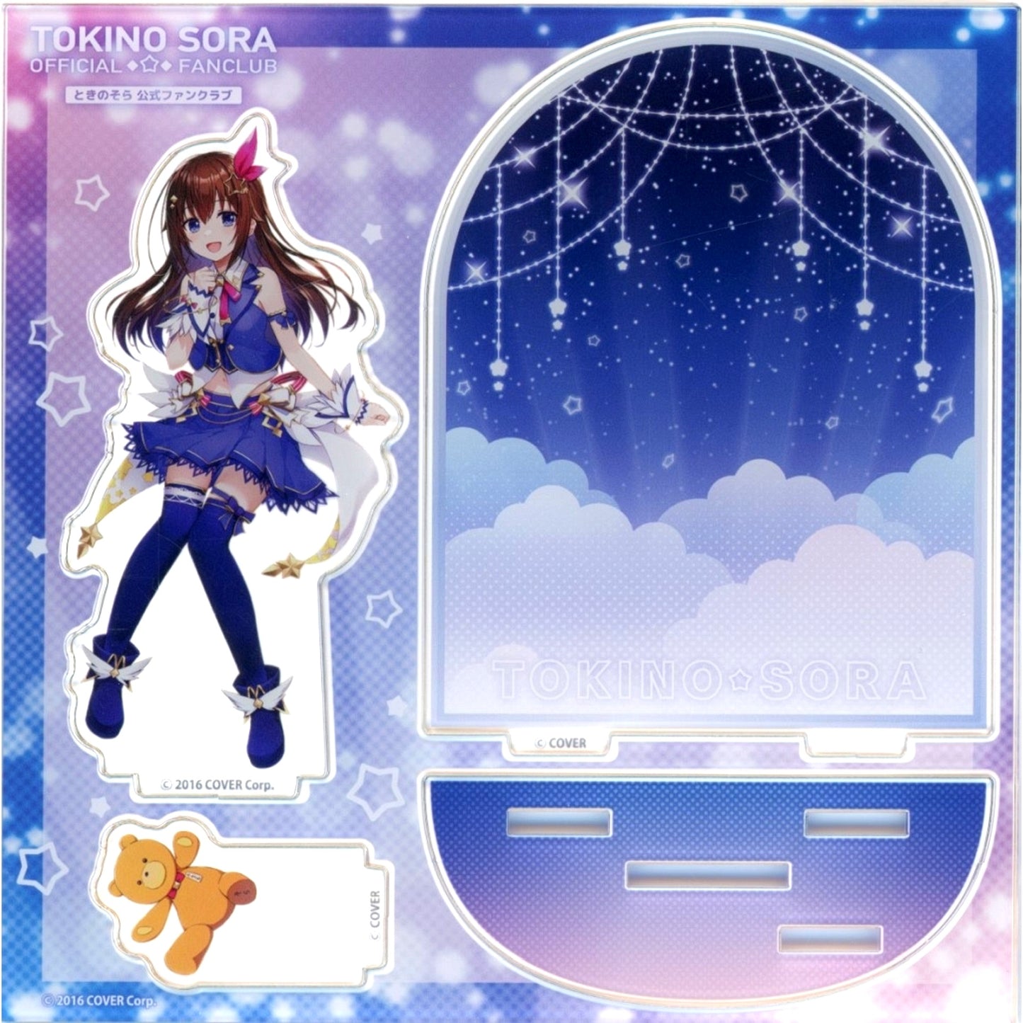 Tokino Sora Acrylic Diorama Virtual YouTuber Hololive Fan Club Member Limited [USED]