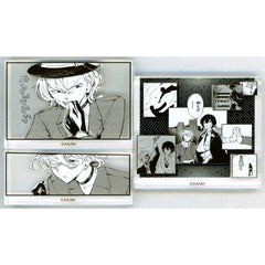 Set of 3 Osamu Dazai & Chuya Nakahara Panel Plate Stand E Bungo Stray Dogs [USED]