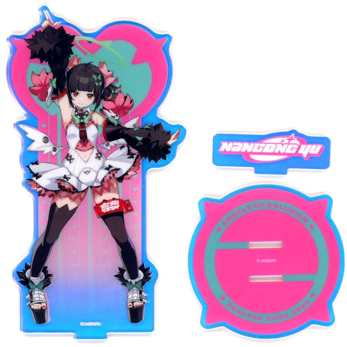 Nangong Yu Zenless Zone Zero x Karaoke Manekineko Acrylic Stand Sweet Crash Kawaii wa Sekai wo Sukuu [USED]