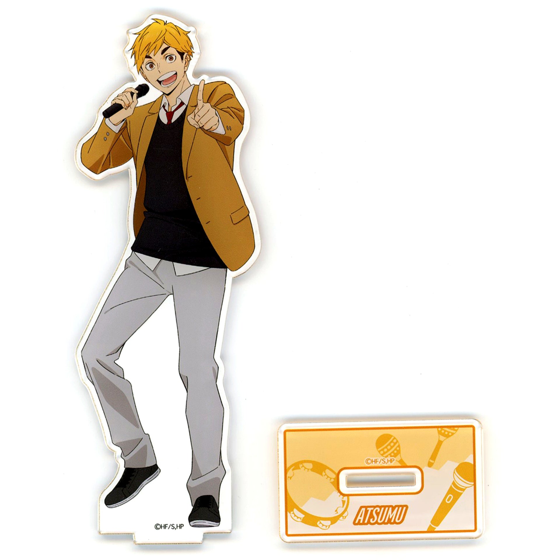 Atsumu Miya Haikyu!! x Karaoke Manekineko 2026 Acrylic Stand [USED]