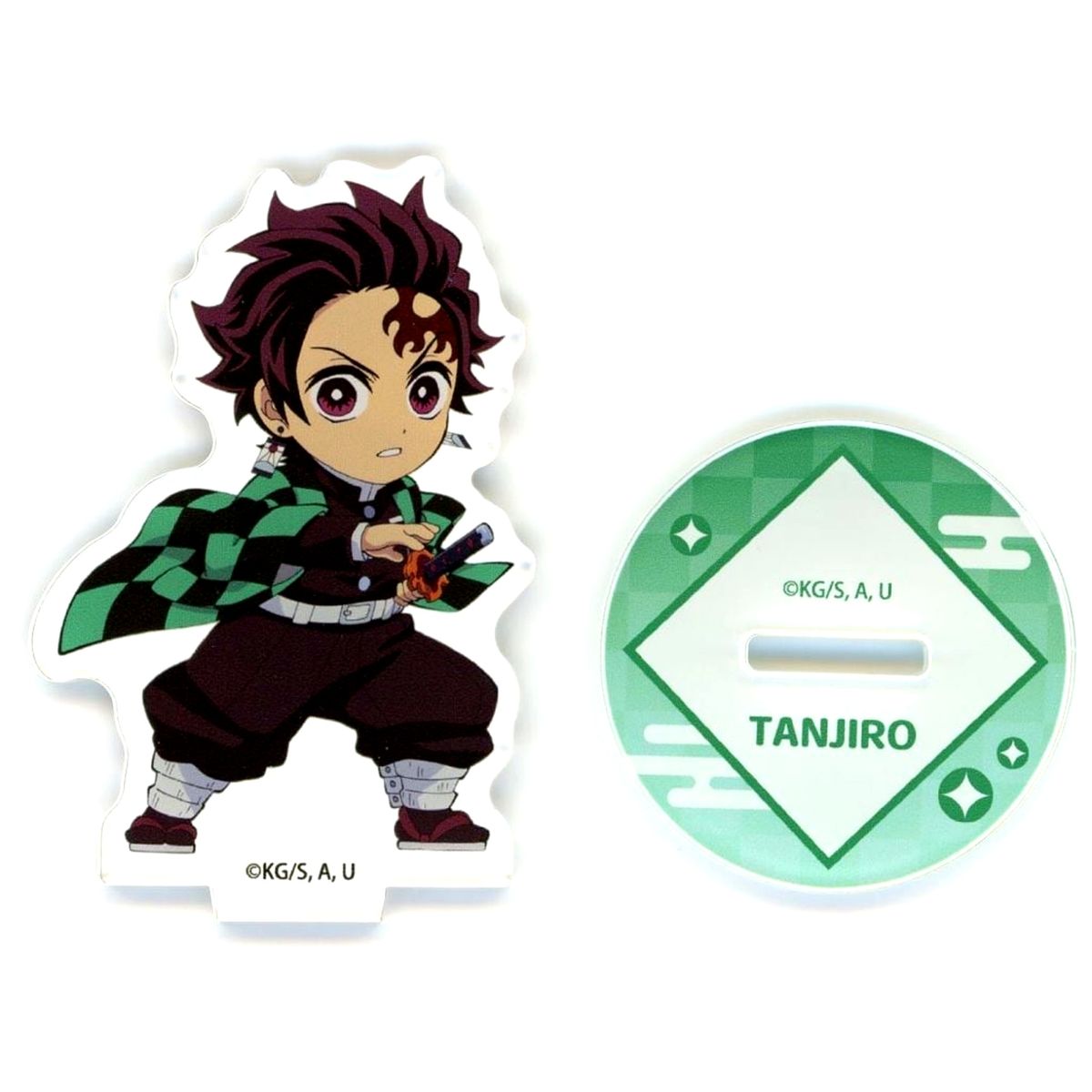 Tanjiro Kamado Demon Slayer: Kimetsu no Yaiba - The Movie: Infinity Castle Deformed Acrylic Mascot Theater Limited [USED]