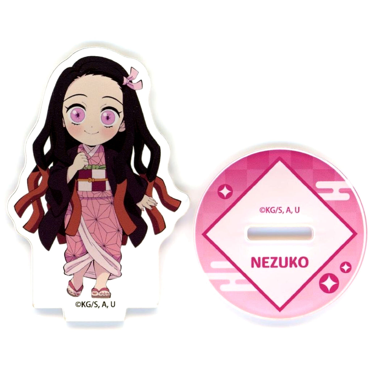 Nezuko Kamado Chibi Acrylic Mascot Demon Slayer: Kimetsu no Yaiba - The Movie: Infinity Castle Part 1: Akaza Returns Theater Limited [USED]