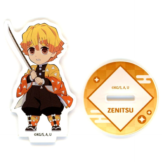 Zenitsu Agatsuma Chibi Acrylic Mascot Demon Slayer: Kimetsu no Yaiba - The Movie: Infinity Castle Part 1: Akaza Returns Theater Limited [USED]