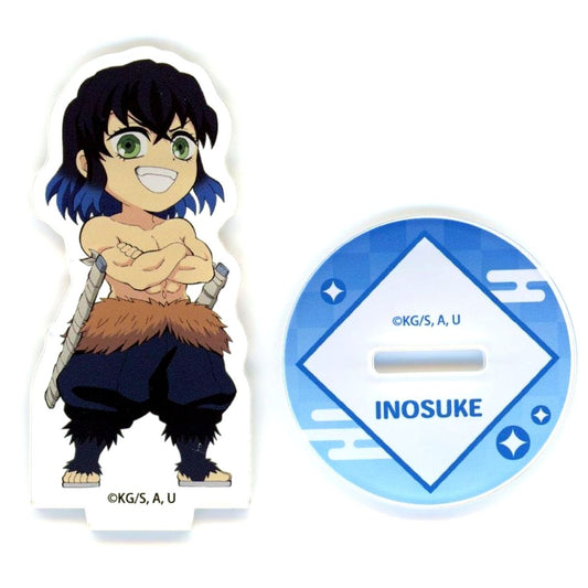 Inosuke Hashibira Demon Slayer: Kimetsu no Yaiba - The Movie: Infinity Castle Deformed Acrylic Mascot Theater Limited [USED]