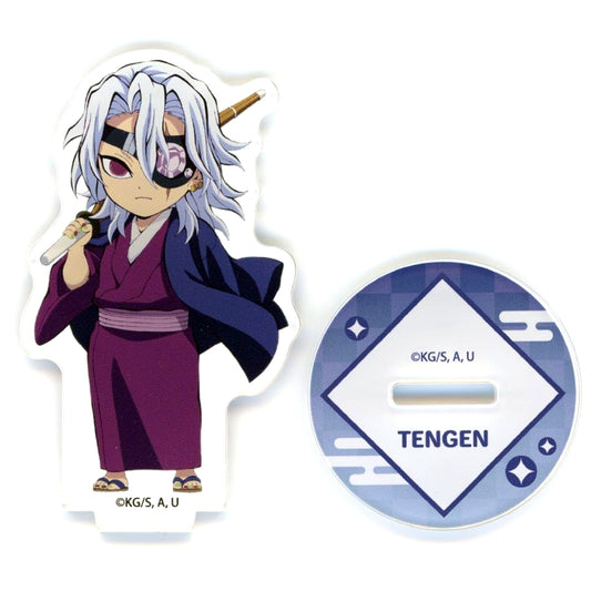 Tengen Uzui Demon Slayer: Kimetsu no Yaiba - The Movie: Infinity Castle Chapter 1: Akaza's Return Chibi Acrylic Mascot Theater Limited [USED]