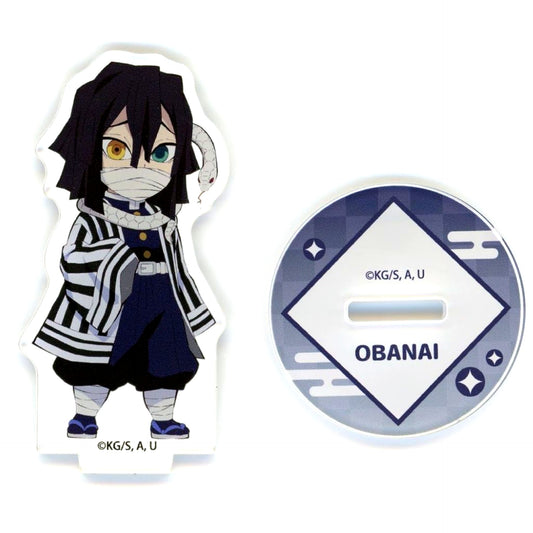 Obanai Iguro Demon Slayer: Kimetsu no Yaiba - The Movie: Infinity Castle Chapter 1: Akaza's Return Chibi Acrylic Mascot Theater Limited [USED]